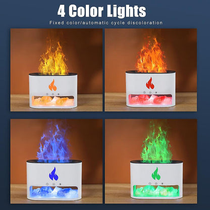 Cozy Flame Humidifier including multiple colours